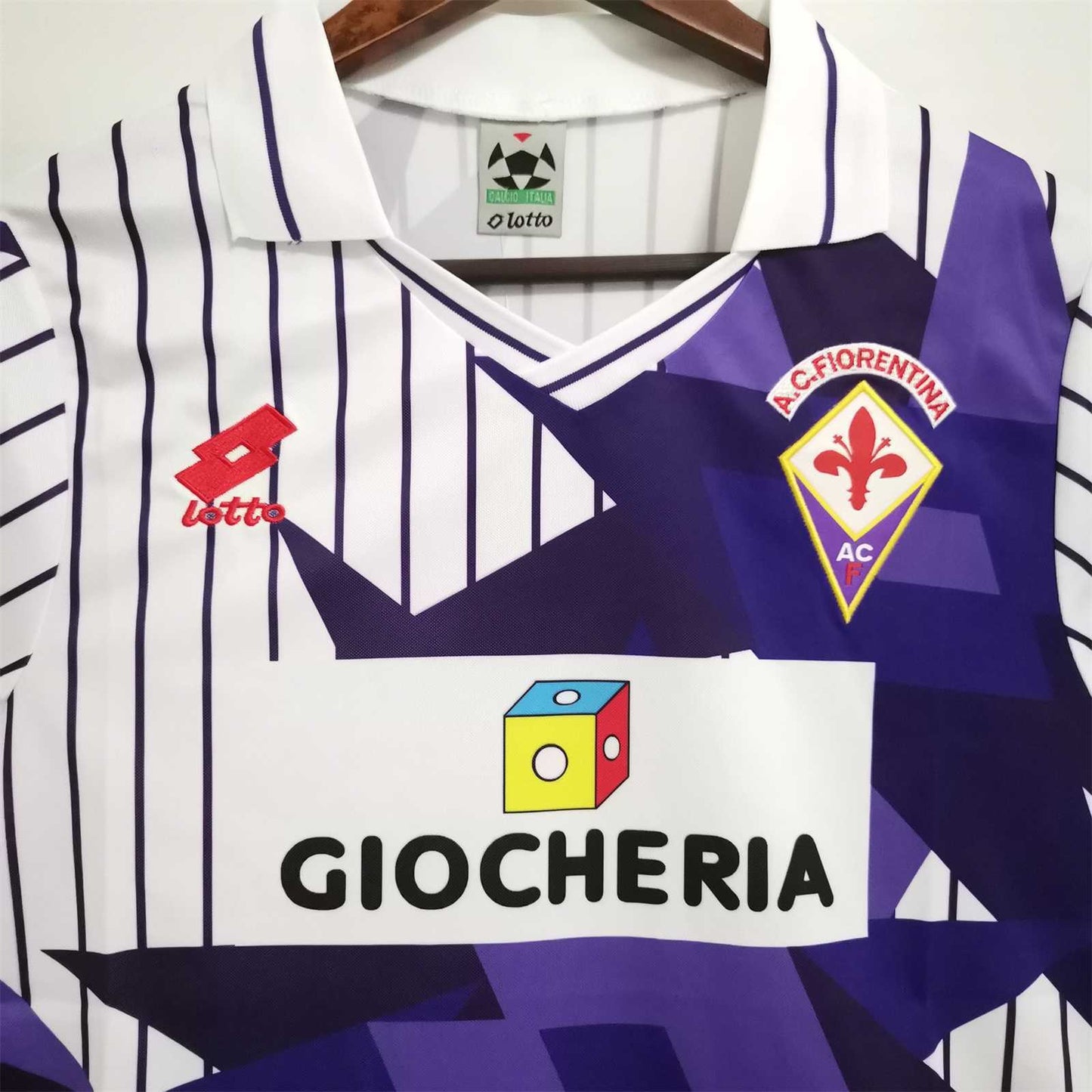Camiseta retro ACF Fiorentina Visitante 1991-92
