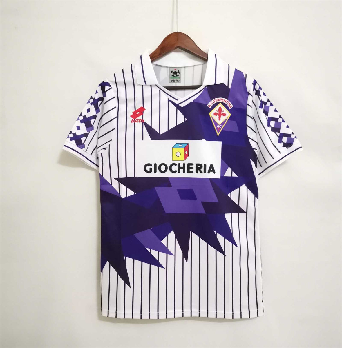 Camiseta retro ACF Fiorentina Visitante 1991-92