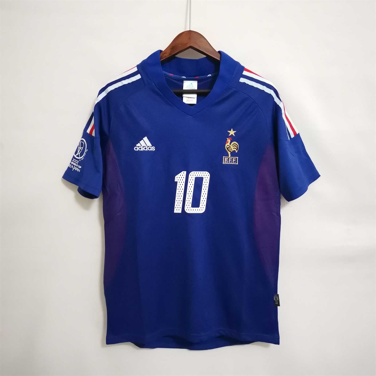 Zidane France Away 2002 – Fútbol Club Vintage