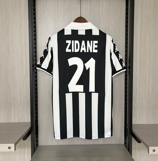 Zidane Juventus de Turín 1998-99