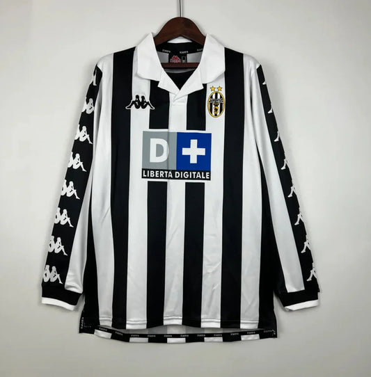 Camiseta Retro Juventus de Turín Manga Larga 1999-00 - Fútbol Club Vintage