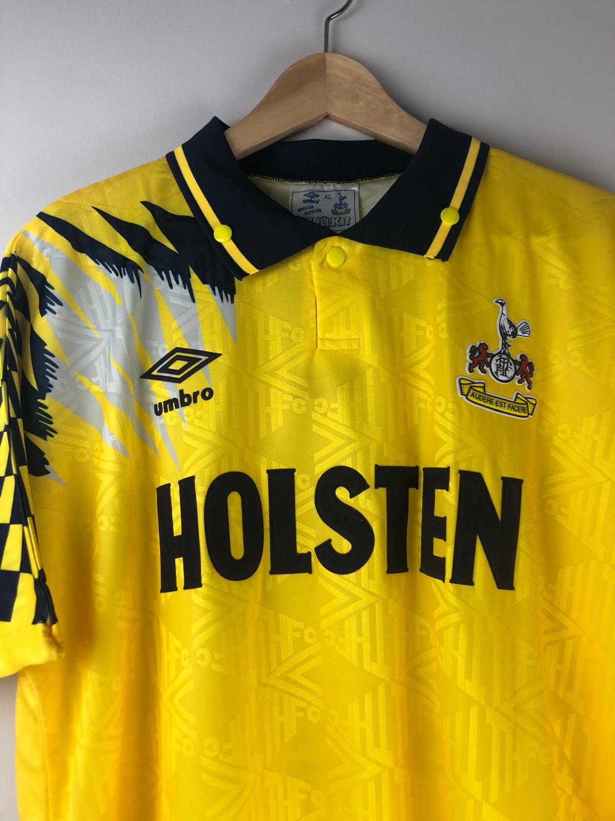 Camiseta Retro Klinsmann Tottenham Hotspur FC Visitante 1992-94
