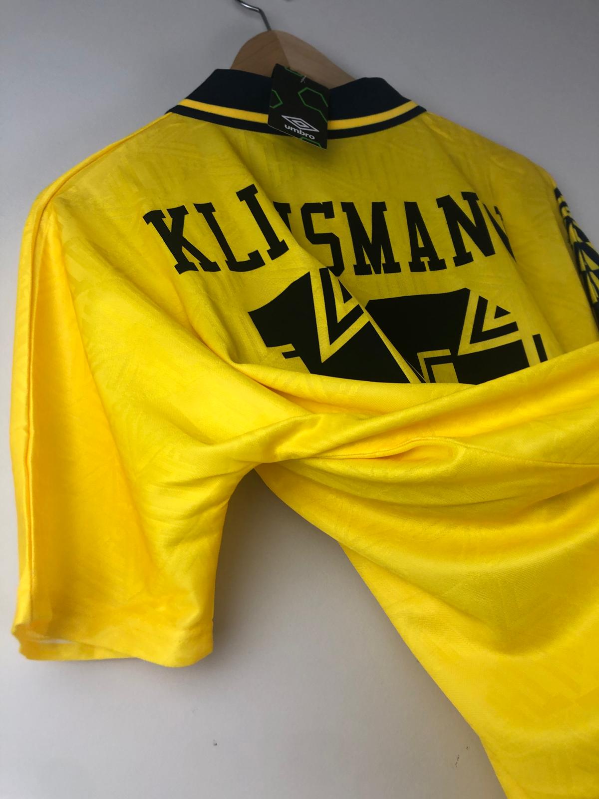 Camiseta Retro Klinsmann Tottenham Hotspur FC Visitante 1992-94