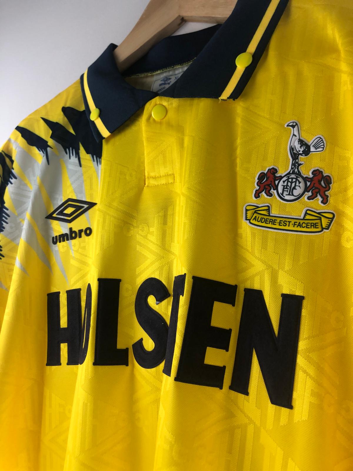Camiseta Retro Klinsmann Tottenham Hotspur FC Visitante 1992-94