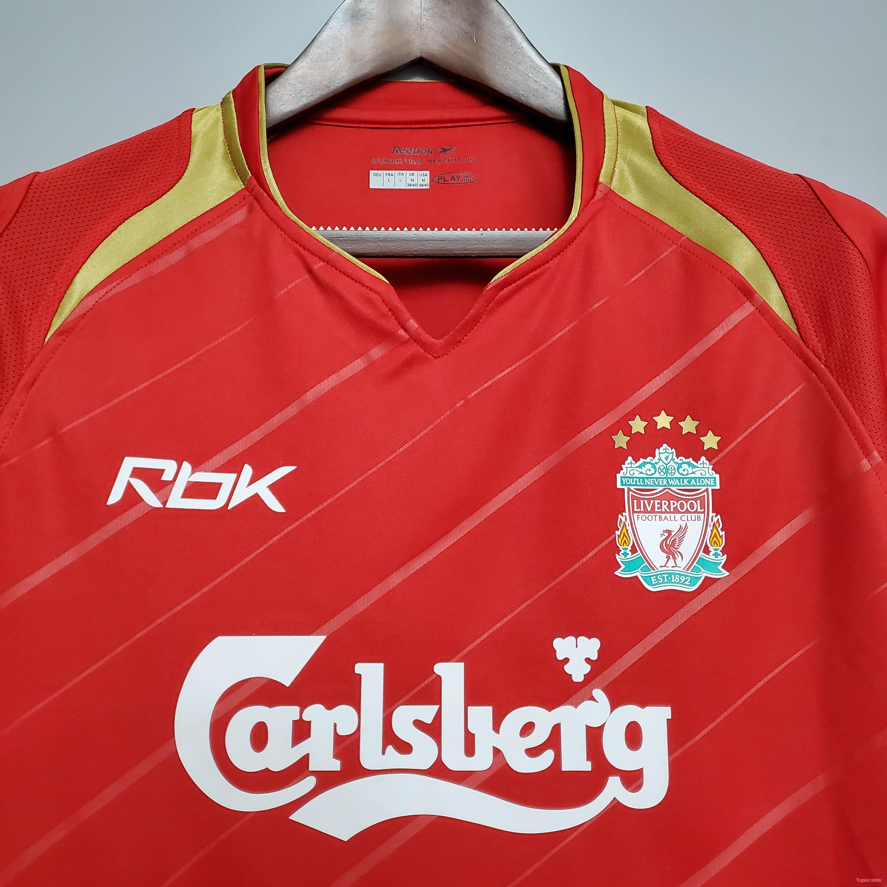 リバプール公式◎LFC Mens Retro 2005 レトロユニフォーム LFC Mens Retro 2005 レトロユニフォーム