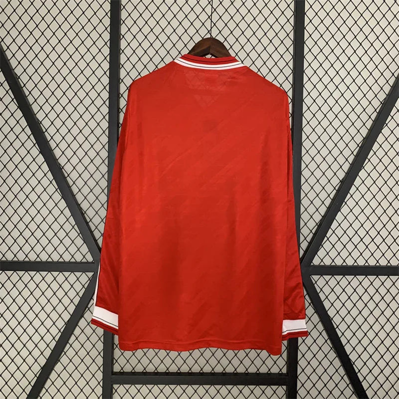 Manchester United Retro Long Sleeve T-shirt 1986-88 – Fútbol Club
