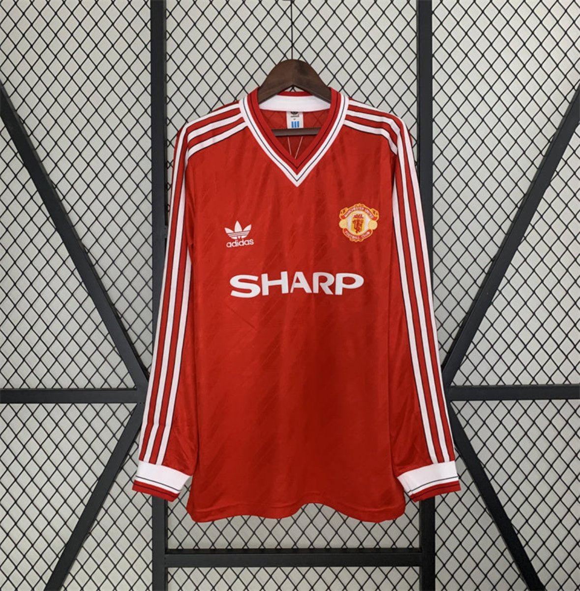 Manchester United Long Sleeve 1986-88