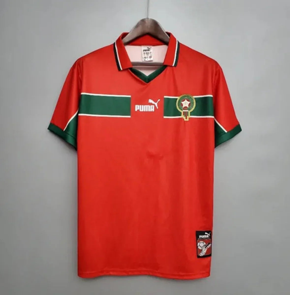Morocco Away Retro Shirt 1998 – Fútbol Club Vintage