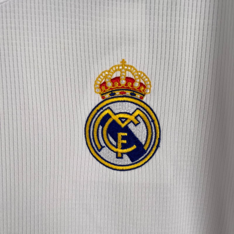 Camiseta Retro Real Madrid 2019-20 Manga Larga