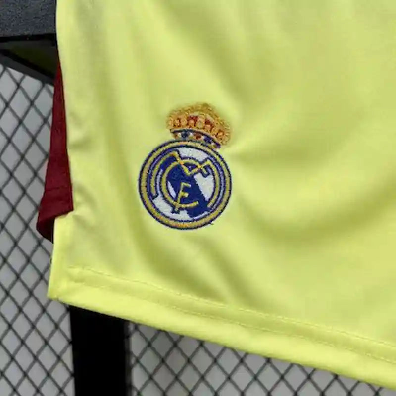 Real Madrid Enfants Gardien de but Jaune 2025-26
