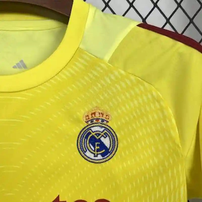 Real Madrid Enfants Gardien de but Jaune 2025-26