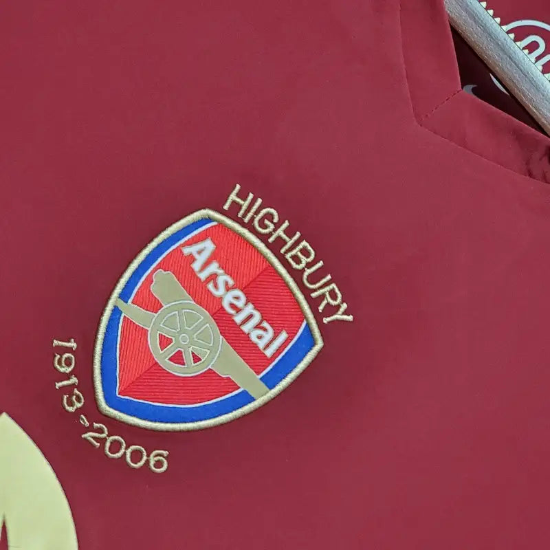 Camiseta Arsenal FC Visitante 2005-06 Retro