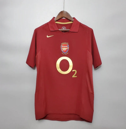 Camiseta Arsenal FC Visitante 2005-06 Retro