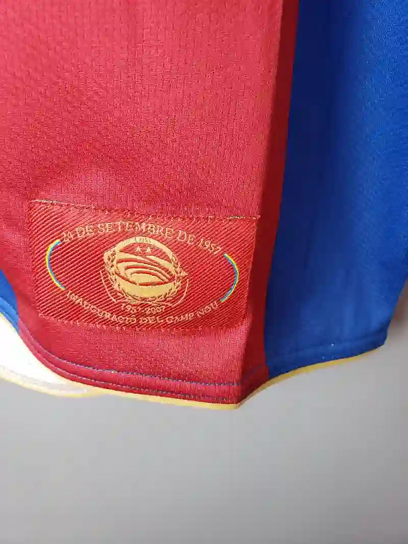 Maillot rétro FC Barcelone manches longues 2007-08