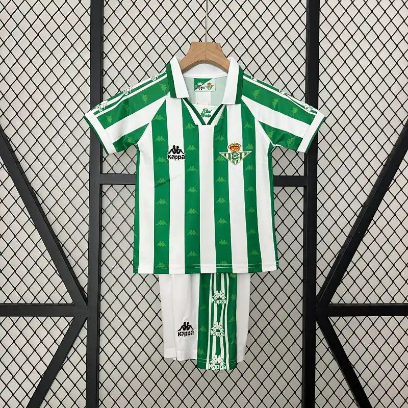 Retro Real Betis Football Kids' Jersey 1995-97
