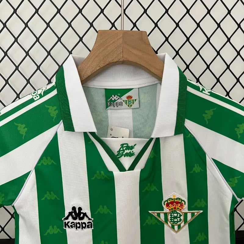 Retro Real Betis Football Kids' Jersey 1995-97