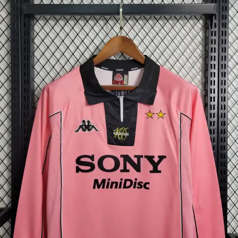 Camiseta Retro Juventus de Turín Visitante Manga Larga 1997-98 - Fútbol Club Vintage