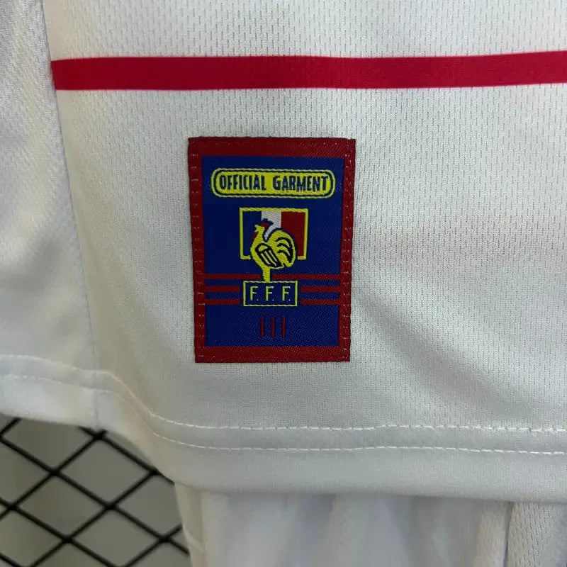 Maillot rétro enfant France extérieur 1998