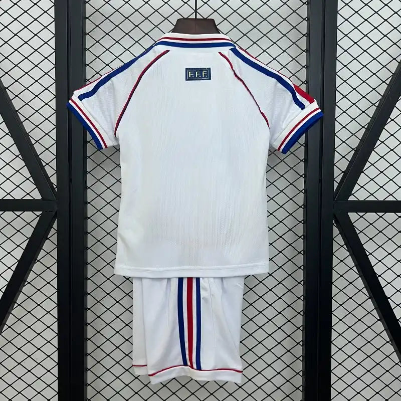 Maillot rétro enfant France extérieur 1998