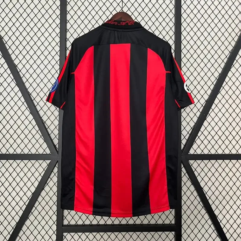 Camiseta Retro AC Milán Champions League 2000-01 - Fútbol Club Vintage