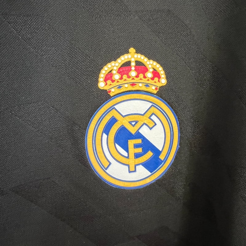 Camiseta Clásica Real Madrid Visitante Manga Larga 2011-12