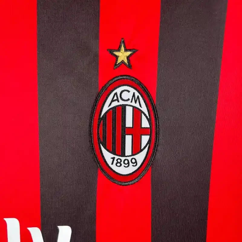 Camiseta Retro AC Milán 2017-18 - Fútbol Club Vintage