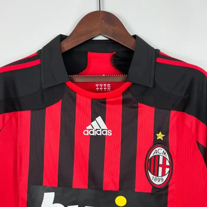 Camiseta Retro AC Milán 2007-08 - Fútbol Club Vintage