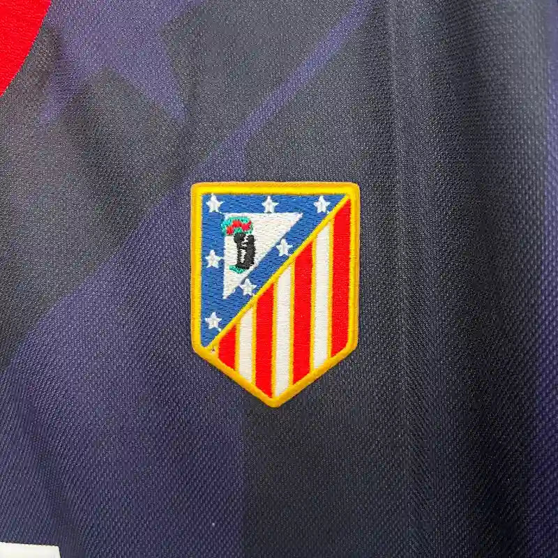 Maillot rétro du Club Atlético de Madrid, extérieur, 1995-96
