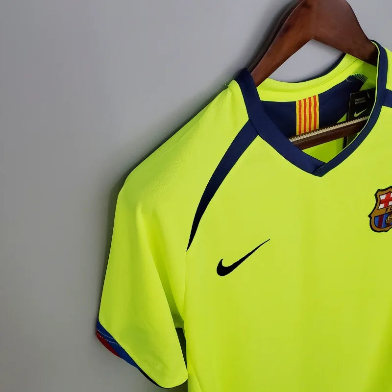 Camiseta Retro FC Barcelona Visitante 2005-06