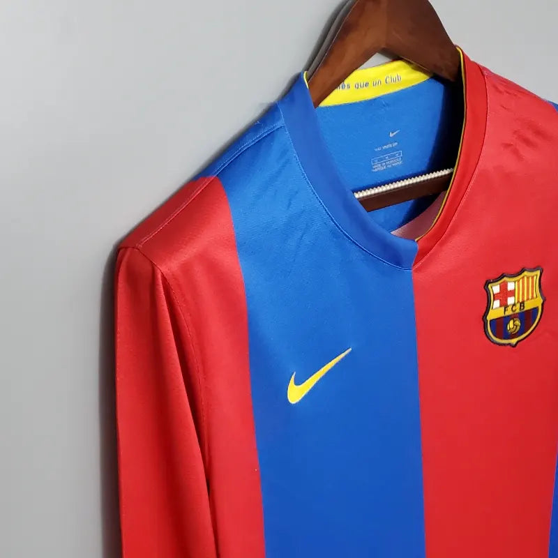 Maillot rétro FC Barcelone manches longues 2006-07