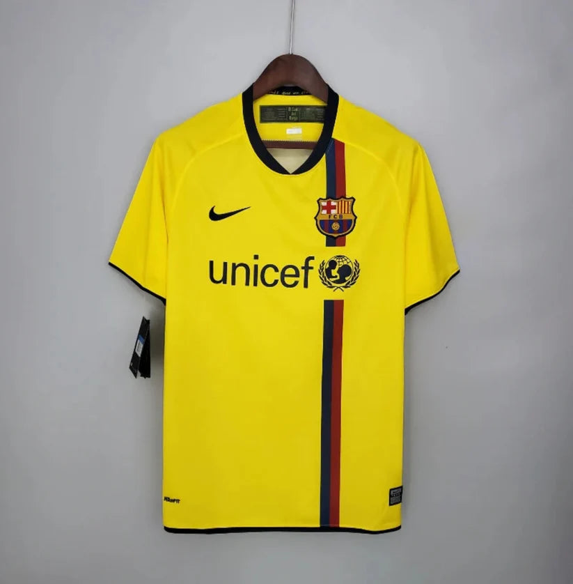 Camiseta Retro FC Barcelona Visitante 2008-09