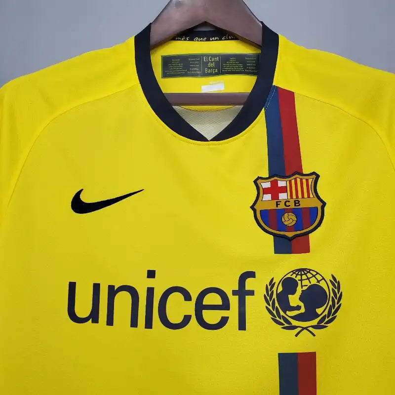 Camiseta Retro FC Barcelona Visitante 2008-09