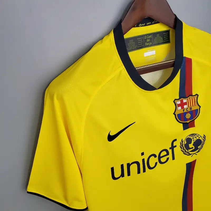 Camiseta Retro FC Barcelona Visitante 2008-09