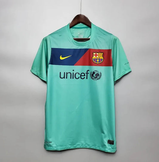Camiseta Retro FC Barcelona Visitante 2010-11