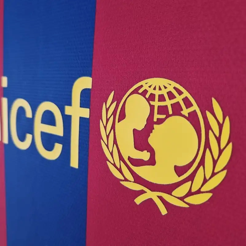 Camiseta Retro FC Barcelona Manga Larga 2010-11