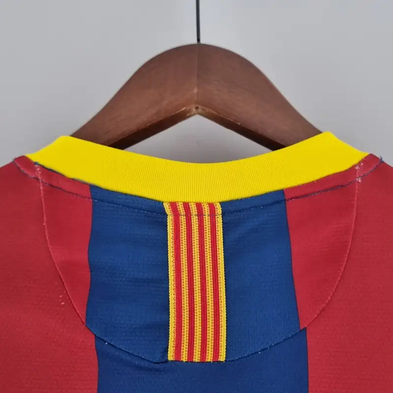 Camiseta Retro FC Barcelona Manga Larga 2010-11