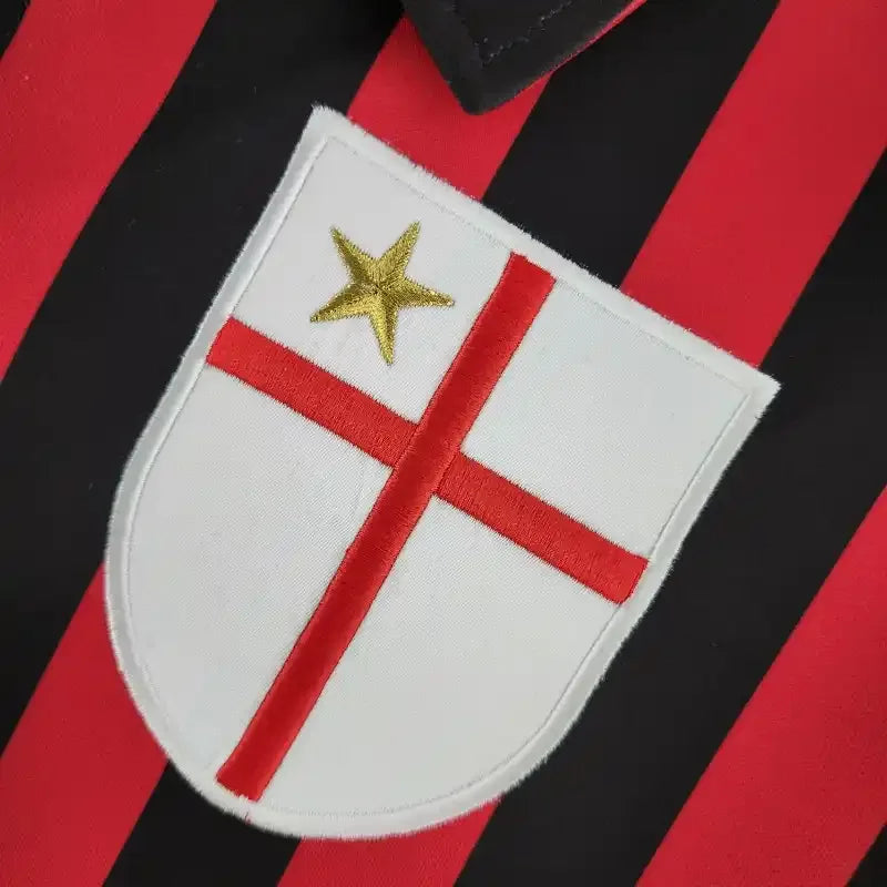 Camiseta Retro AC Milán Manga Larga 1999-00 - Fútbol Club Vintage