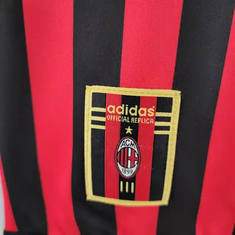 Camiseta Retro AC Milán Manga Larga 1999-00 - Fútbol Club Vintage