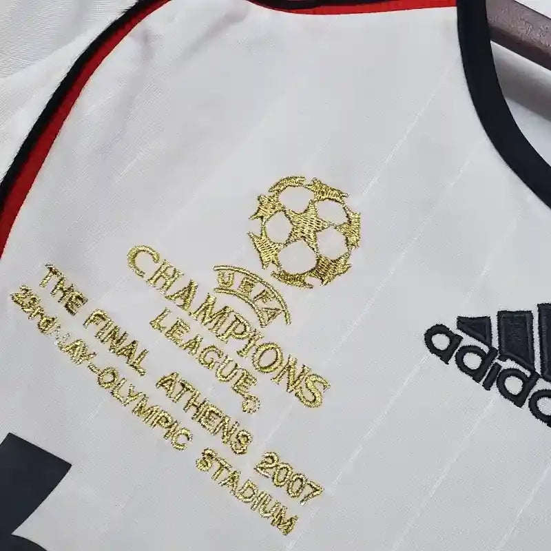 Camiseta Retro AC Milán Visitante Manga Larga 2006-07 - Fútbol Club Vintage