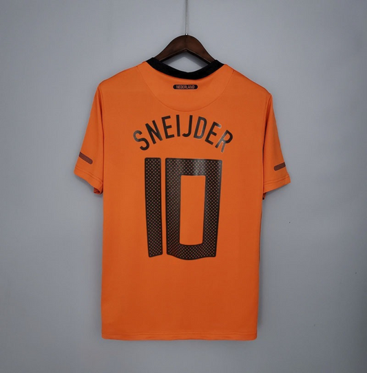 Camiseta Retro Sneijder Países Bajos 2010