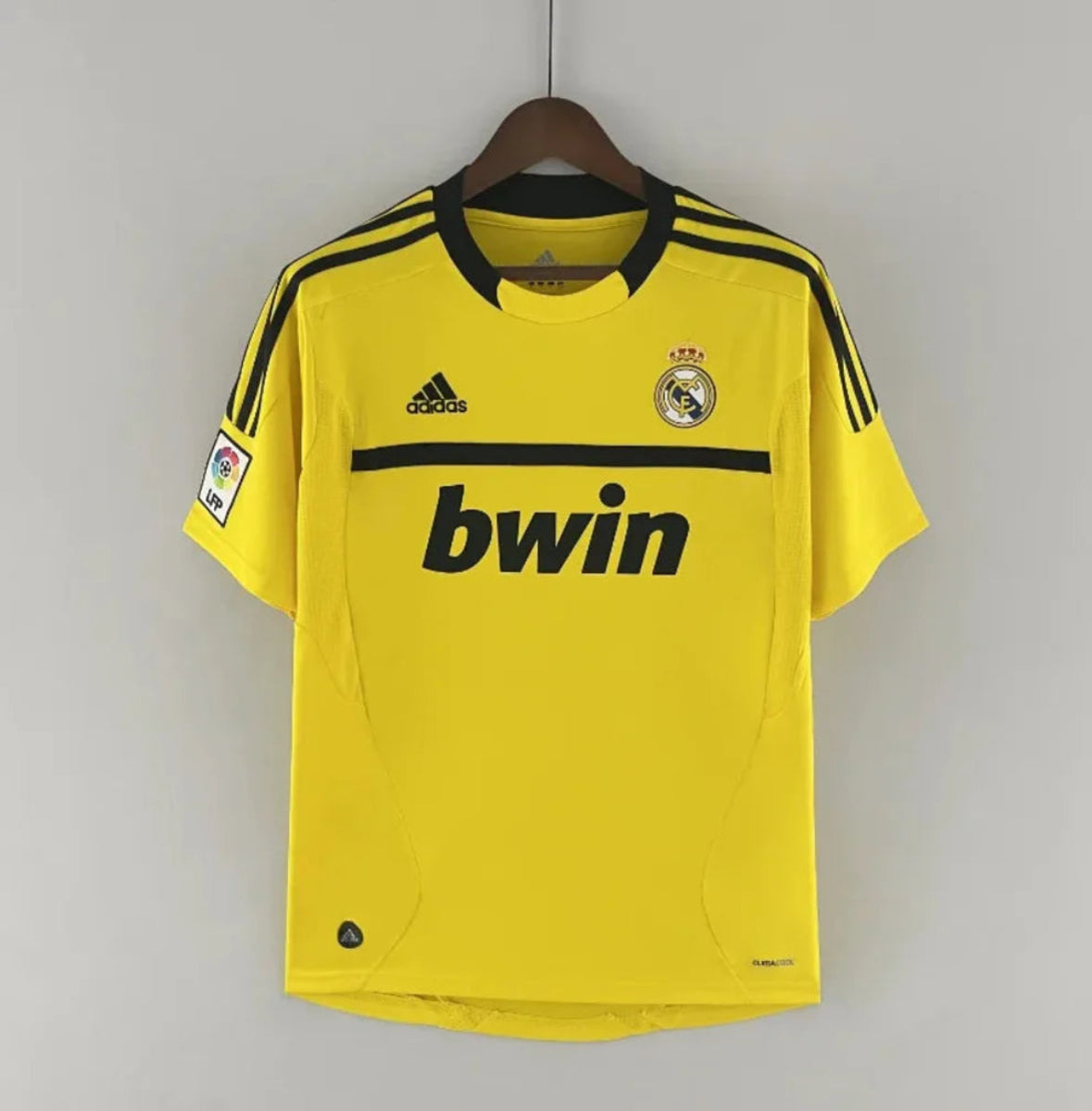 Camiseta Clásica Real Madrid Portero Amarilla 2011-12