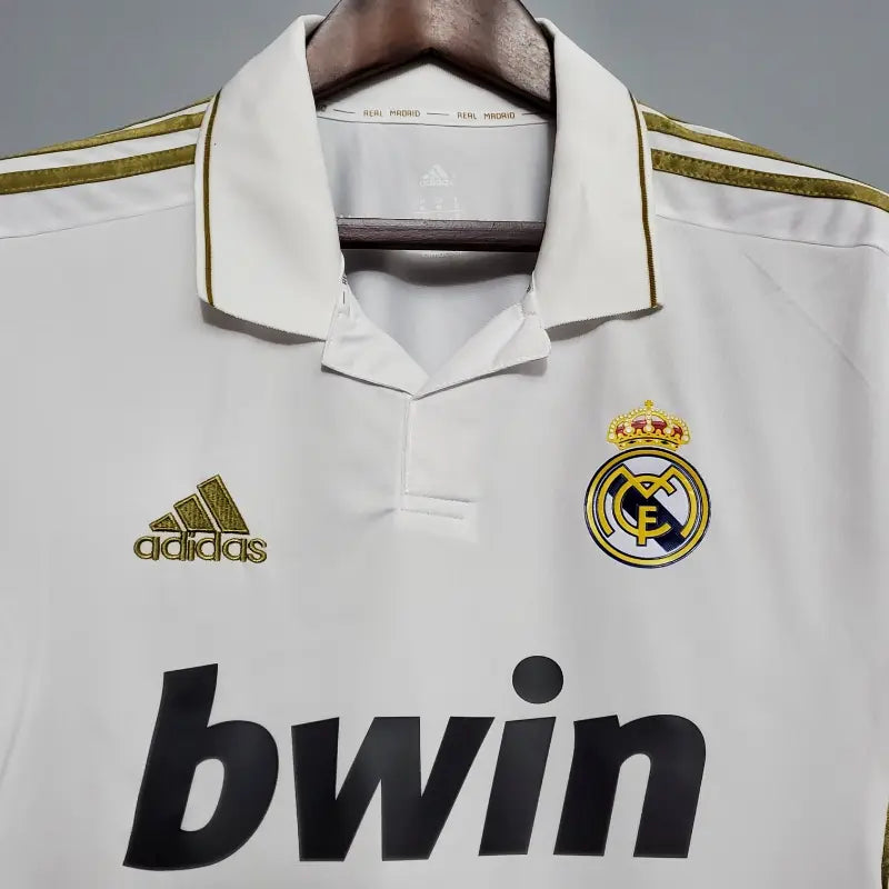 Camiseta Retro Real Madrid Manga Larga 2011-12