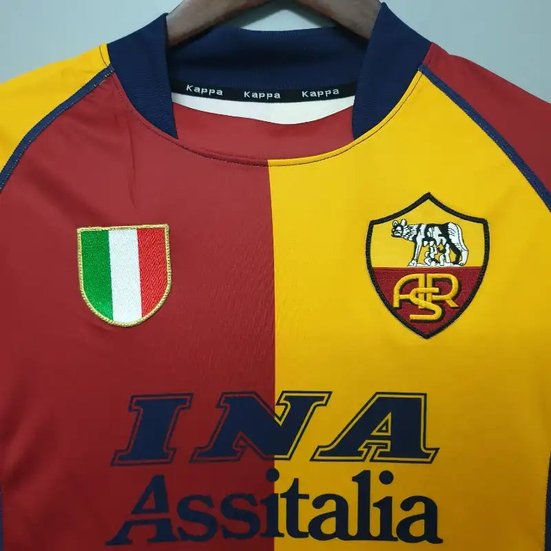 Camiseta Retro AS Roma 2001-02
