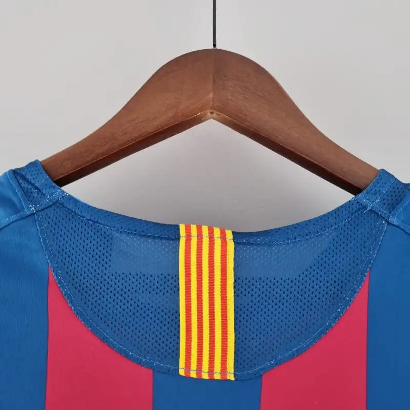 Camiseta Retro FC Barcelona Manga Larga 2005-06