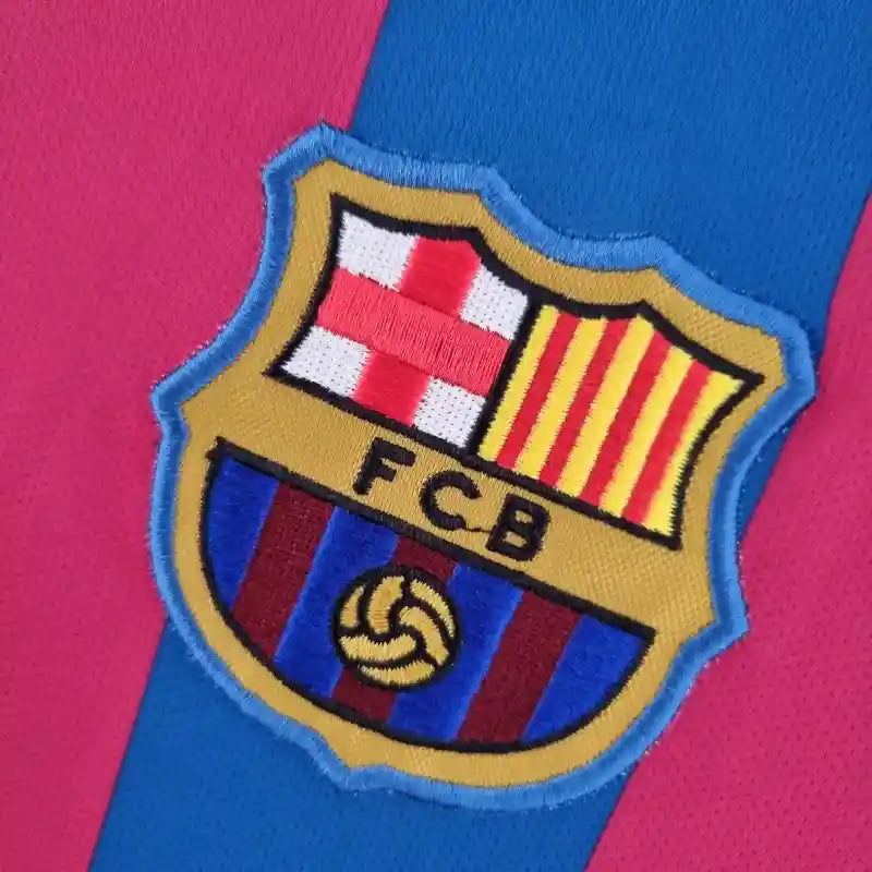 Camiseta Retro FC Barcelona Manga Larga 2005-06