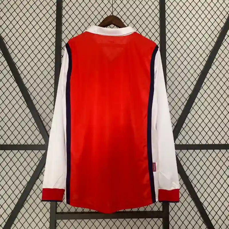Camiseta Arsenal FC Manga Larga 1998-99 Retro