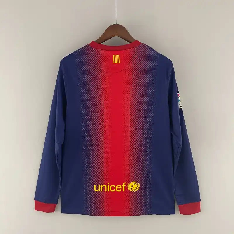Camiseta Retro FC Barcelona Manga Larga 2012-13