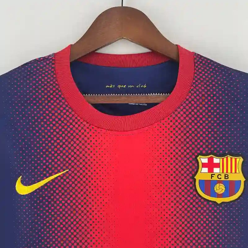 Camiseta Retro FC Barcelona Manga Larga 2012-13