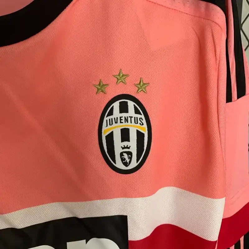 Camiseta Retro Juventus de Turín Visitante Manga Larga 2015-16 - Fútbol Club Vintage