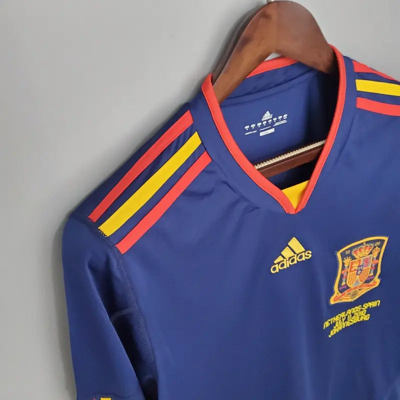 Maillot rétro Espagne extérieur manches longues 2010